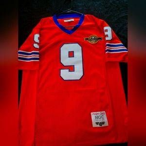 Bobby "Water Boy" Boucher #9 Men Size Medium Orange/Blue 1998 Bourbon Bowl